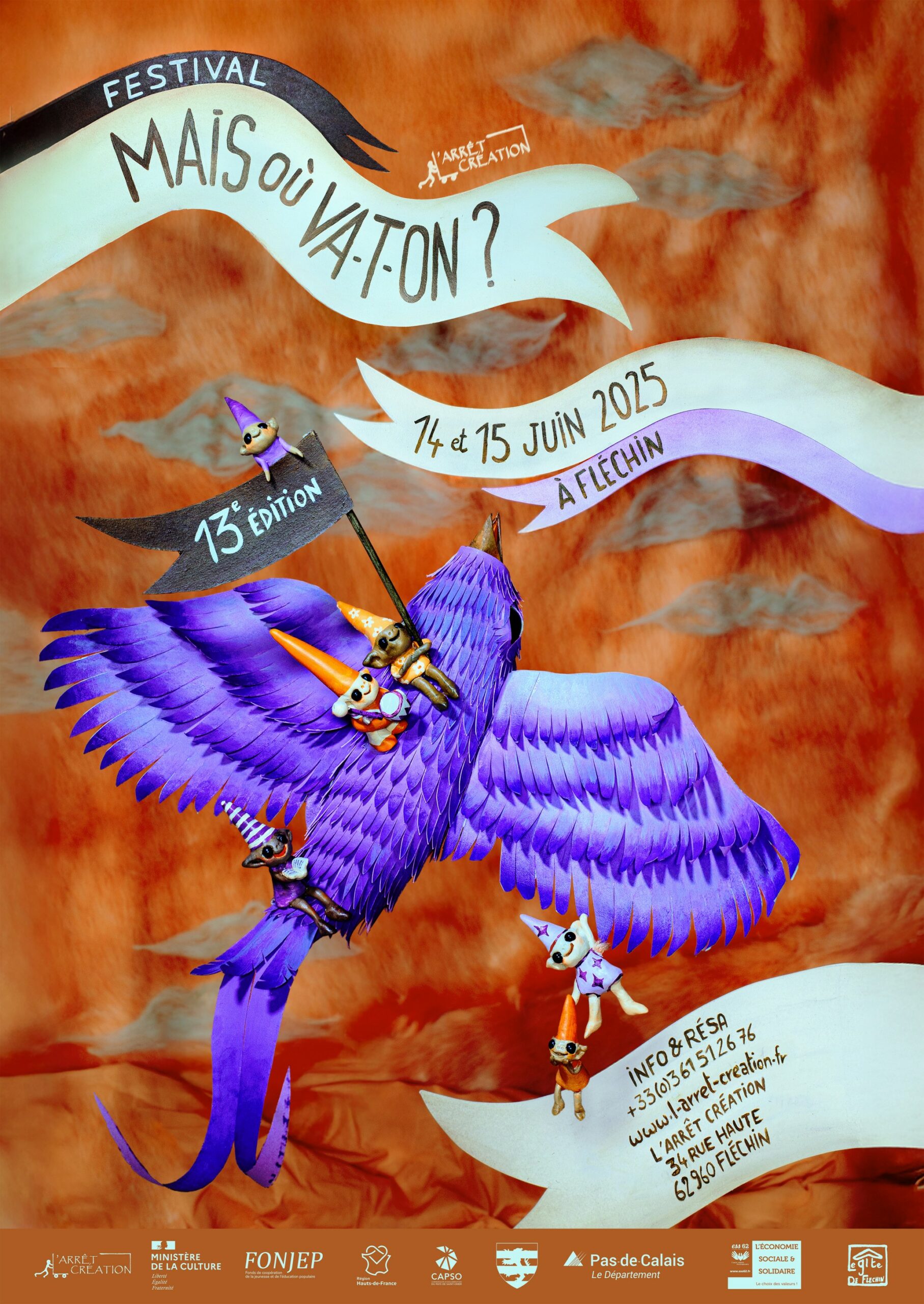 Affiche du Festival Mais où va-t-on 2025